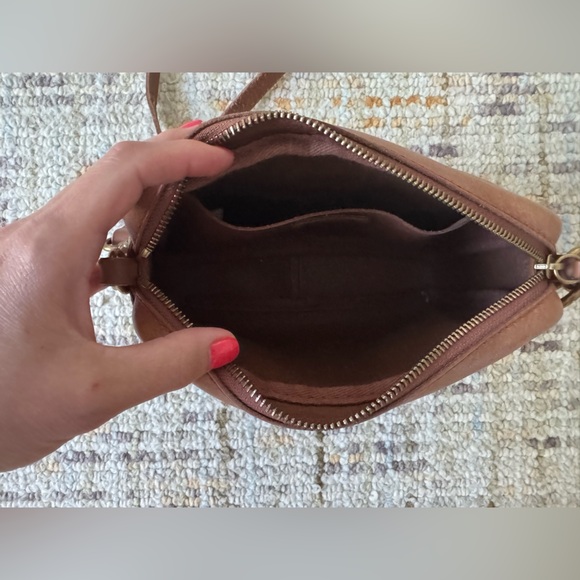 Madewell Brown Leather Crossbody Bag - Picture 5 of 6